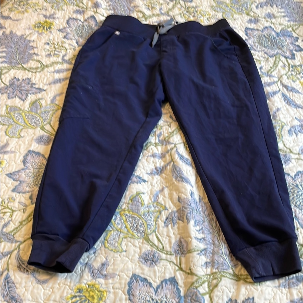 Navy Blue Jogger Pants
